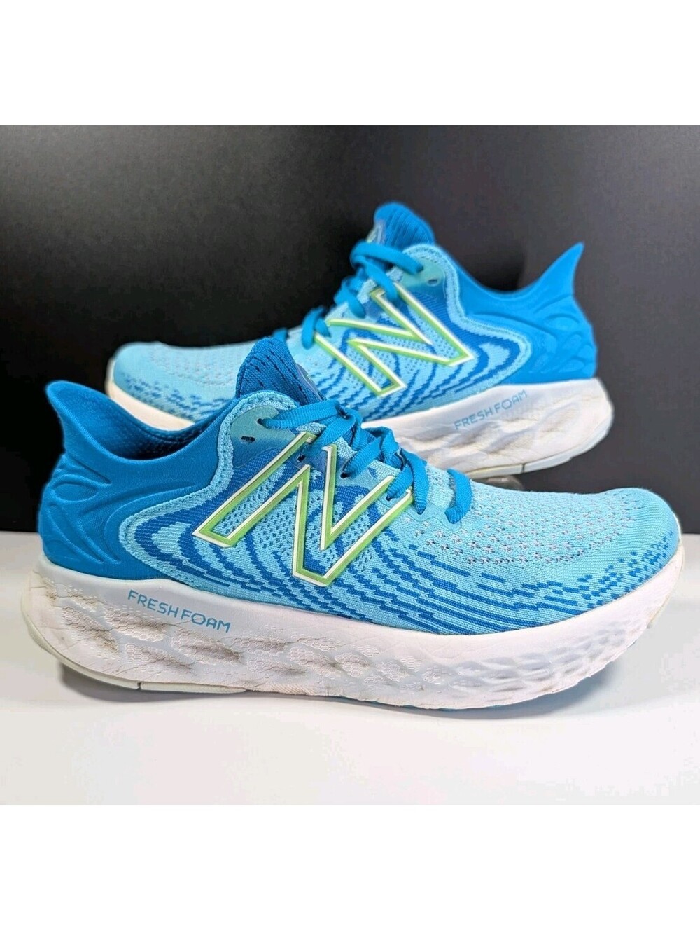 New Balance Womens 8 Blue Fresh Foam X 1080v12 Running Shoes Sneakers W108012B V